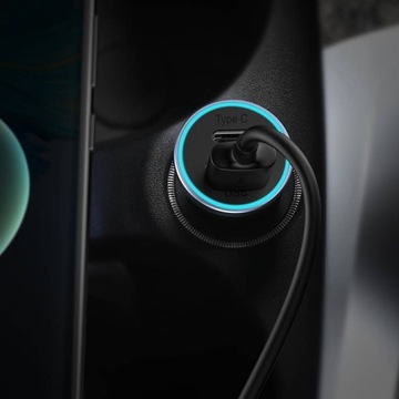 АВТОМОБИЛЬНОЕ ЗАРЯДНОЕ УСТРОЙСТВО BASEUS BASEUS GOLDEN CONTACTOR MAX, USB + USB-C, 60 Вт