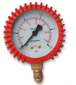 Манометр для редуктора Перун или ГЦЭ, 2 шт.