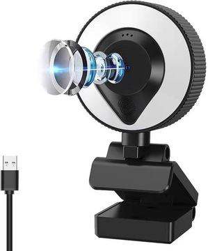 HLHome Kamera internetowa 2K USB 120 stopni Y451
