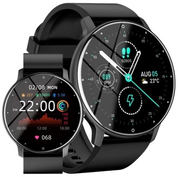 SMARTWATCH MĘSKI RUBICON MENU PL CIŚNIENIE SMS BOX