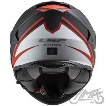 Шлем LS2 FF800 Storm II Nerve Black Red р. L