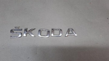 SKODA OCTAVIA III NAPIS EMBLEMAT KLAPY