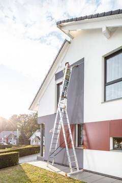 Алюминиевая лестница Krause Tribilo 3х14 129727 10,9м + TRIGON