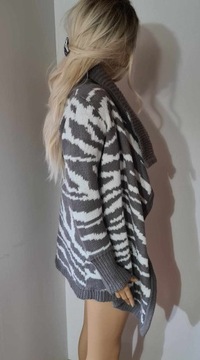Vila sweter damski wełniany kardigan wełna uniwersalny onesize