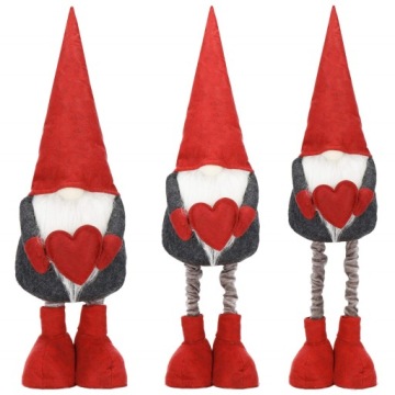 БОЛЬШОЙ СЛОН-ГНОМ РОЖДЕСТВЕНСКИЙ ПОДАРОК ​​САНТА-КЛАУС 84см ТЕЛЕСКОПИЧЕСКИЙ XXL