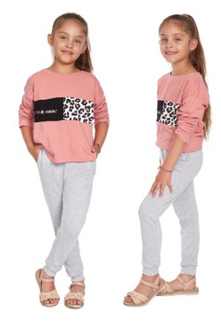 SPODNIE DRESOWE dziecięce bawełniane DD1 SZ 134