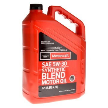 OLEJ MOTORCRAFT 5W30 SYNTHETIC BLEND 4,73L (5qt)