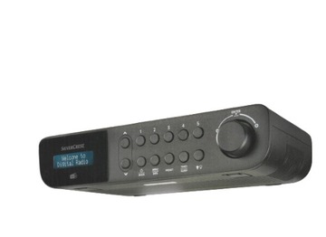 Cyforwe Radio kuchenne sieciowe DAB+ FM Silvercrest SKR 3W D6