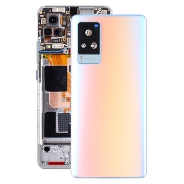Original Battery Cover with Camera Lens For vivo X60 Pro Global Pink