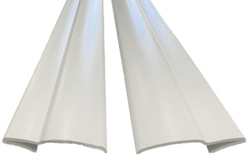 PROWADNICE DO ROLET ZAOKRĄGLONE PCV 34mm 2x140cm