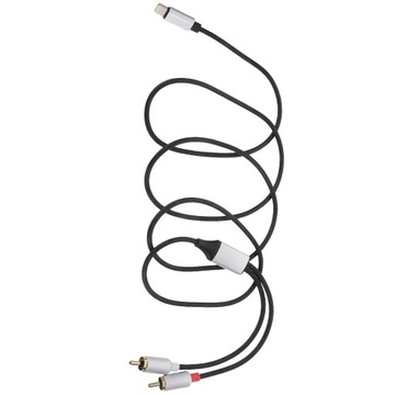 KABEL AUDIO USB C DO PODWÓJNEGO RCA Y ROZDZIELACZ AUDIO