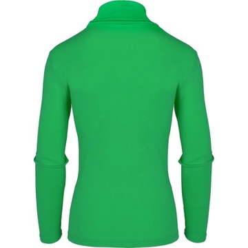Golf Damski Cienki Elastyczny Sweter zielony XL