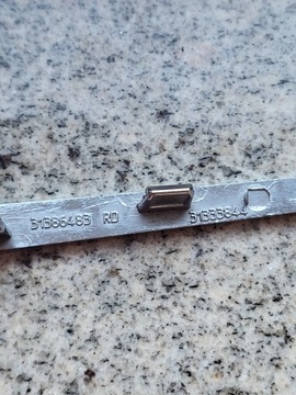 LIŠTA CHRÓM MASKA 31386482 31386483 VOLVO S60 II V60 FACELIFT