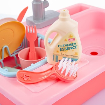 КУХОННАЯ МОЙКА ДЛЯ ДЕТЕЙ FAP ВОДА ДЕТСКАЯ КУХНЯ + АКСЕССУАРЫ