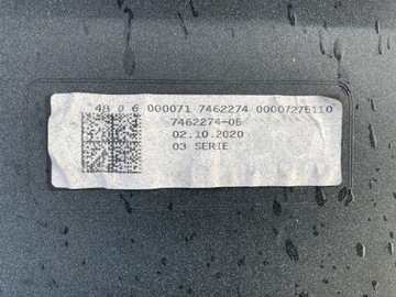 BMW I3 FACELIFT I01 NÁRAZNÍK PŘEDNÍ ORYGI.