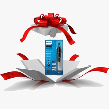 PHILIPS NT3650/16 ТРИМЕР ДЛЯ НОСА, БРОВЕЙ + НАДЕЖНЫЙ ЧЕХОЛ
