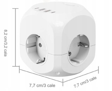 РАЗДЕЛИТЕЛЬ THIEF'S CUBE СЕТЕВОЕ ЗАРЯДНОЕ УСТРОЙСТВО USB-C РАЗЪЕМ ПИТАНИЯ