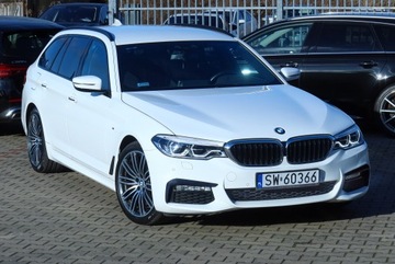 BMW Seria 5 G30-G31 Touring 520d 190KM 2018 BMW 520d xDrive M-Pakiet Krajowy Full-Led 19” Virtual F1 kamera Carplay NFC, zdjęcie 34