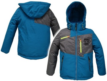 ZIMOWE Wodoodporne Ocieplane Spodnie Narciarskie dziewczęce chłopięce 152