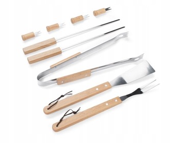 ZESTAW DO GRILLA +haft logo na prezent urodziny