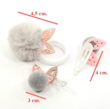 Набор для волос Детский Мех, стразы