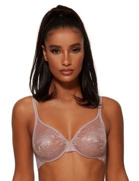 GOSSARD Biustonosz 65FF/30FF GLOSSIES LACE MINK