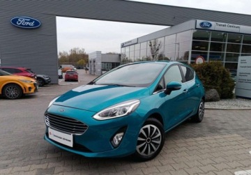 Ford Fiesta VIII Hatchback 3d 1.0 EcoBoost 125KM 2018 Ford Fiesta 125KM EcoBoost Titanium SalonPL SerwisASO Gwarancja VAT-Marza, zdjęcie 1
