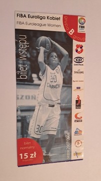 WISŁA KRAKÓW 2007/2008 EUROLIGA KOSZYKÓWKA