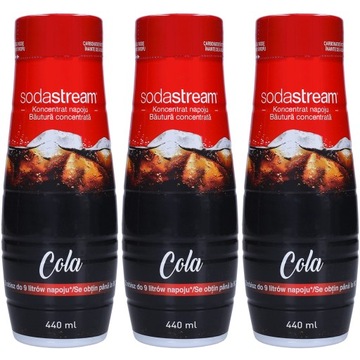 Syrop koncentrat do saturatora wody SodaStream Cola 440ml napój sok zestaw