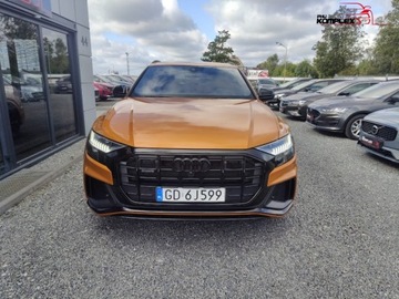 Audi Q8 SUV 3.0 50 TDI 286KM 2023 Audi Q8 3.0 TDI S-Line Bogate wyposazenie Salon Polska Pierwszy wlasciciel, zdjęcie 2