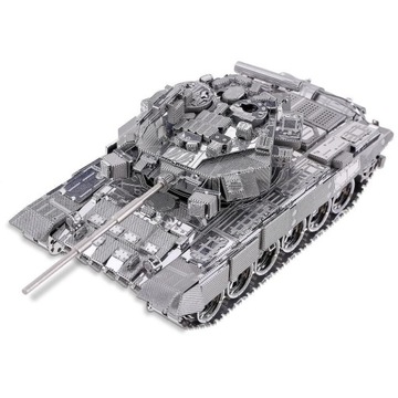 PUZZLE METALOWE MODEL 3D - CZOŁG T-90A, PIECECOOL