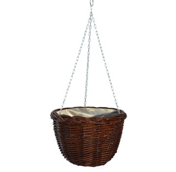 Eco- Kosz na kwiaty WIKLINA Kwietnik wiszący