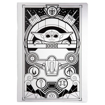 COOLPACK DISNEY ZESZYT SZKOLNY W LINIE FORMAT A-4 MANDALORIAN