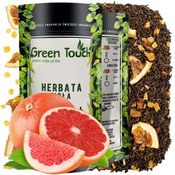 Herbata czerwona Pu-erh GREJPFRUTOWY mango 50g