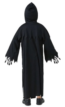 ЗОМБИ СМЕРТЬ СО СКРИПТОМ НЕОНОВОЕ ПЛАТЬЕ КОСТЮМ 110 116 СМ