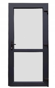 DRZWI ZEWNĘTRZNE PCV SKLEPOWE BALKONOWE NA WYMIAR