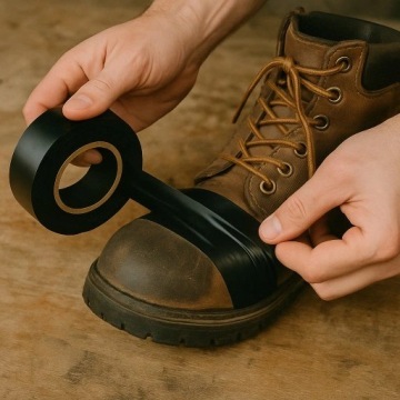 сильная клейкая уплотнительная лента 19 мм 5 м цветной микс 10 шт.