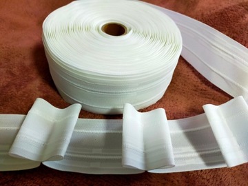 Сборка хлопка шириной 6-5 см. ЛЕНТА, БАБОЧКА.