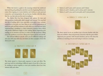 Mythos Tarot KIT - карты Таро с инструкцией (на английском языке)