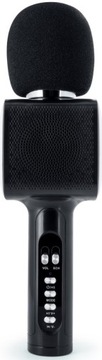 Big Ben Bluetooth-микрофон для караоке с подсветкой 15 Вт черный