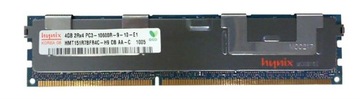 4GB Hynix ECC DDR3 PC3-10600R HMT151R7BFR4C-H9