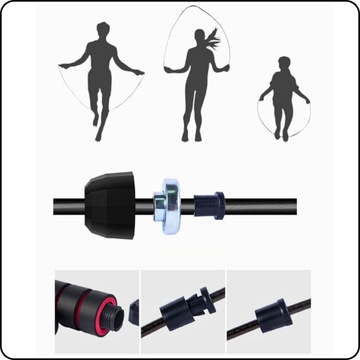 СКАЛАВКА ДЛЯ БОКСА С ПОДШИПНИКАМИ СТАЛЬНОЙ КАБЕЛЬ ДЛЯ ФИТНЕСА КАРДИО, ПРОЧНЫЙ 2,8 М