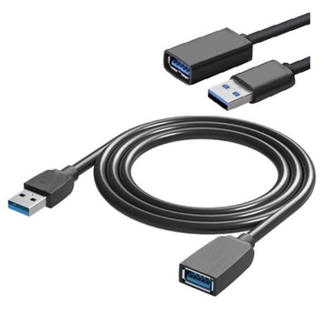 Przedłużacz kabel USB 3,0 AM -AF 0.3M