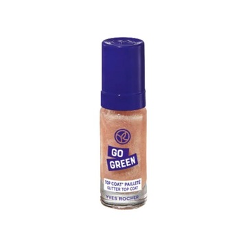 Yves Rocher lakier Top Coat z drobinkami
