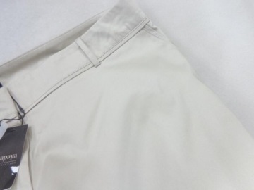 48 ШОРТЫ ИЗ ТКАНИ ПАПАЙЯ НОВЫЙ БЕЖЕВЫЙ T2840