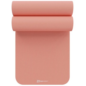 Gruba antypoślizgowa mata fitness NBR 1cm 190x60cm karimata do ćwiczeń