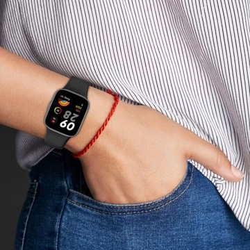 СИЛИКОНОВЫЙ РЕМЕШОК ДЛЯ СМАРТ-ЧАСОВ REDMI WATCH 3, ЧЕРНЫЙ РЕМЕСЛ