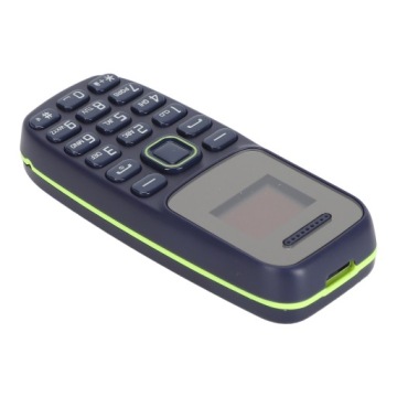 Телефон мобільний 2G Dual SIM, керування багатьох мов Розблокований мінітелефон