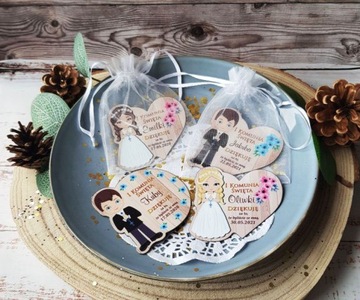 Благодарность гостям за первое причастие МАГНИТ + СУМКА 10 шт. Подарок Подарок