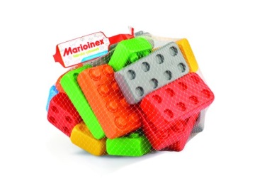 КИРПИЧИ JUNIO MARIOINEX В СЕТКЕ 25 ЧАСТЕЙ.